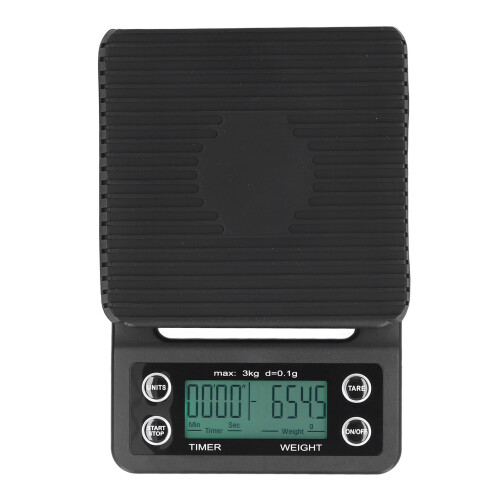High Precision Kitchen Scale Timer Digital Measuring Tool Eco Conscious Design Countdown Alert Backlit Display Multiple Unit Options For Home And 1