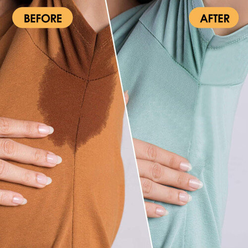 (B) Sweat Pads for Armpits - Odor Control & Fast Absorption 2