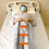 Bed Rope Ladder with Handle - Sit-Up Orange Grey 1