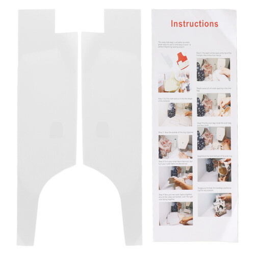 Precise Cutting Stencils Thick Acrylic DIY Bag Pattern Templates Time Saving Sewing Tools For Repeated Use In Home Or Professional Workshops