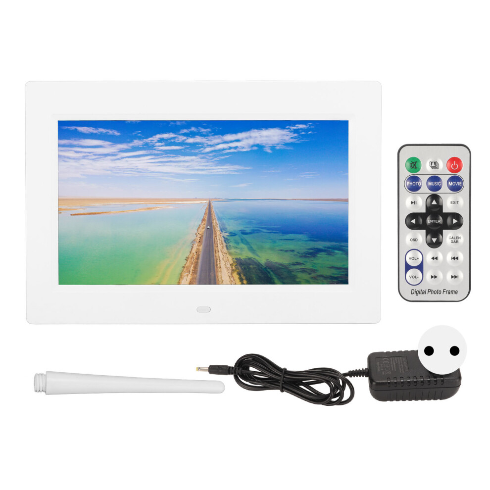 Photo Frame Digital Slideshow Video Music Playback Calendar Alarm Clock Installation Simple Led Hd Display Digital Picture Frame With Remote Control 9028731784137