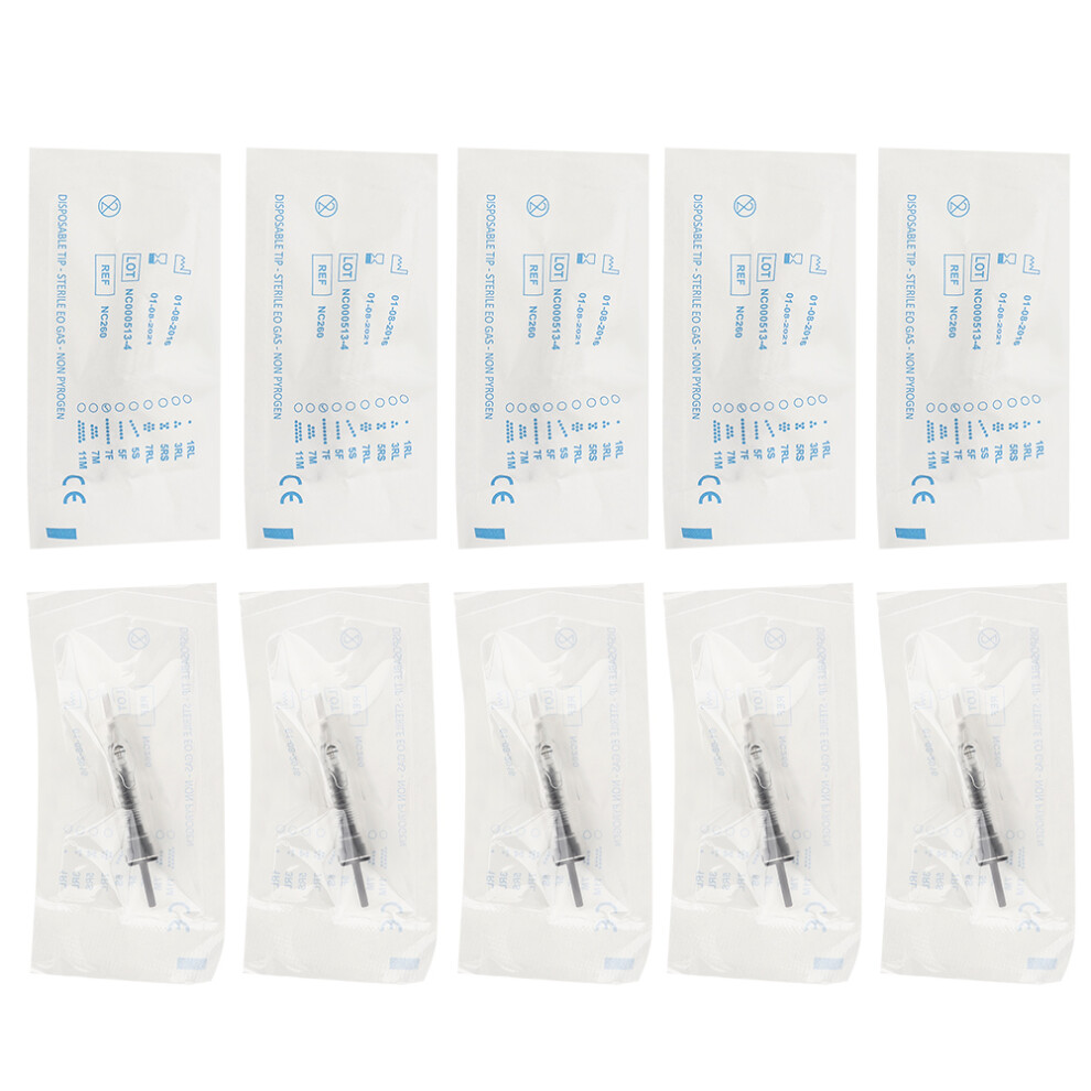 Aloe Vera Vitamin E Enhanced Tattoo Needles Less Vibration Durable Safe Quick Piercing For Micropigmentation Pens