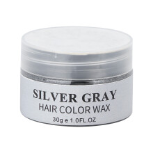 Gray Hair Wax Color, Styling And Coloring Temporary Hair Dye Natural Ingredients Washable Formula, Nonstick Hair Color for Men Women with Diverse