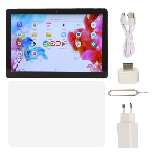 Octa Core Processor Tablet10.1Inch IPS Display Android Bluetooth Dual Cameras Split Screen Parental Control GMS Certified