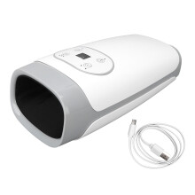 Wiederaufladbares Handmassagegerät mit Wärme- und Kompressionsfunktion, FSA- und HSA-zertifiziert, ergonomisches Design, kabellose Vibrations- und