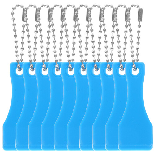 20Pièces Grattoirs Ticket ABS Bleu, Outils Portables Résistants 2
