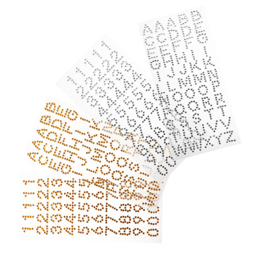 Selbstklebende Sticker Multi Farbige Acryl 2