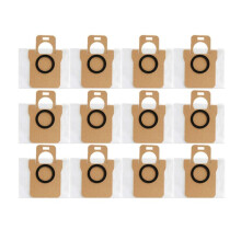12PCS Dust Bag for Robot Vacuum X10+, Mijia Omni 1S, B101CN / Bot S10 S20 Pro, X10 L10 L10S Ultra Vacuum