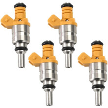 4Pcs Fuel Injector Nozzle Flow Matched Fuel Injector 0K30E13250 for Rio 1.6L 1.5L 2001-2005 0K30E-13250