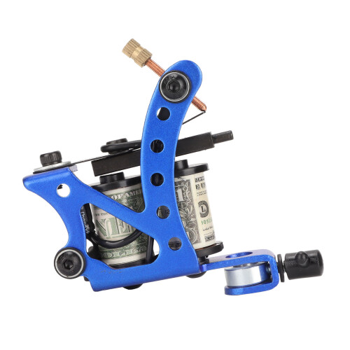 High Accuracy Tattoo Machine Fast Heat Dissipation Durable Electroplating Process Unwarming Long Time Use Lightweight Low Vibrations Suitable For
