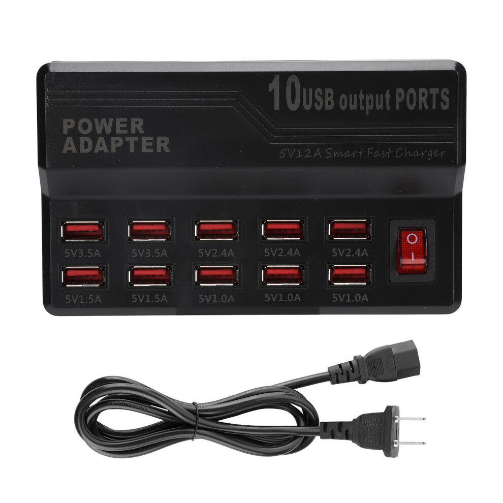 Desktop Charging Station With Intelligent Charging Technology Safe Charging Multi Devices Power Charger Featuring Compact Versatile Design And 9028731785905