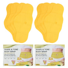 Slimming Herbal Body Wrap Reusable Organic Breathable Enhances Elasticity Restores Smoothness Self Adhesive Natural Ingredients Anti Oil Leak