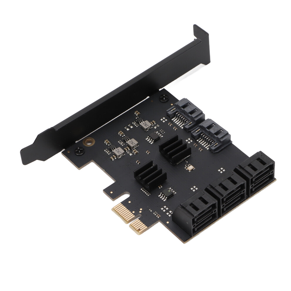 Powerful Chipset Sata Expansion Card With8ports High-Speed6gbps Connection Featuring Non Raid Architecture And Universal Compatibility With 9357860106016