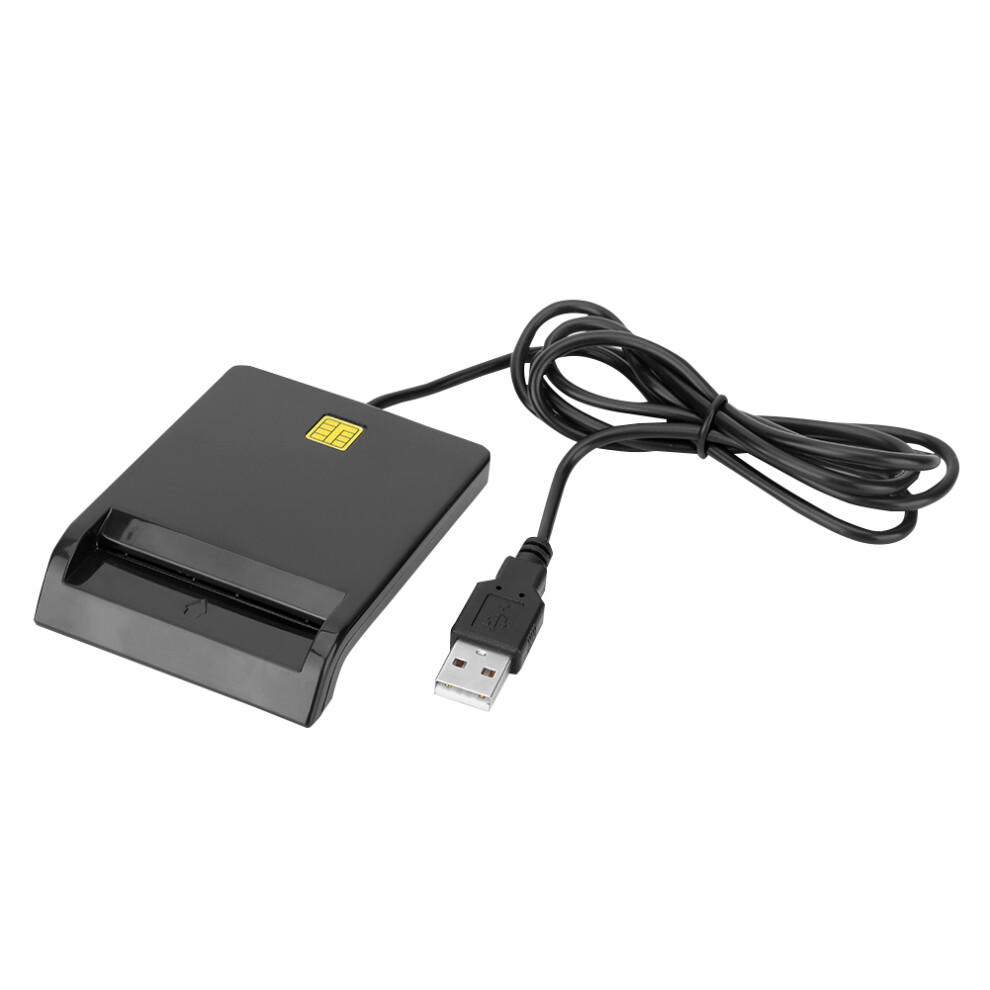 Cac Reader Military Compatible, Usb C Cac Reader, High End Chips Government Id Support, Id Ic Compatibility Ccid Compliant Reader, Ergonomic Design 9357860103268