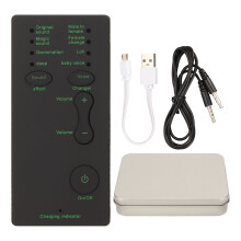 Portable Voice Changer Device With Multiple Sound Effects For Live Broadcast And Game Use Easy To Carry Mini Sound Card Supports Male Female Voice
