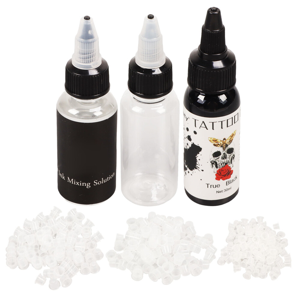 Plastic Tattoo Ink Bottle, Tattoo Ink Squeeze Bottle Vegan Pigment Leak Proof Design Multi Purpose30ml Ink Storage Bottle With Twist Cap Non Toxic