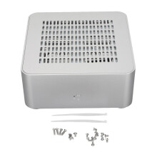 High Performance SFF ITX Case With Aluminum Alloy Construction Suitable For Home Video Computers And Self Service Terminals Durable Long Lasting Build
