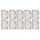 Rejuvenating Eye Mask With Hydrogel Technology Deep Hydration And Lifting Benefits For Tired Eyes Split Type Design Reusable Under Eye Care Solution 1