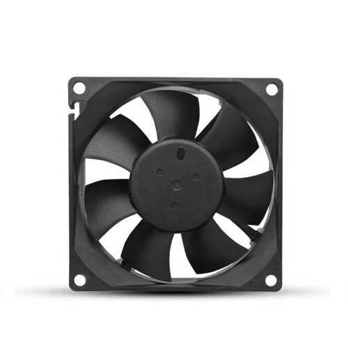 8cm Cooling Fan PC Computer Case  12V 0.3A Mute 8025 Fan 3Pin Connector for PC Computer Case