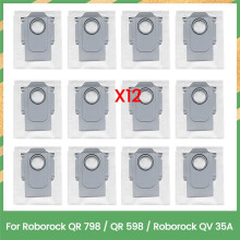 Vervangende Onderdelen Stofzak voor QV 35A / QR 598 / QR 798 Robotstofzuiger Accessoires 12 Stuks