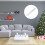 3Pièces Tapis Transparent Sol Épais Antidérapant PVC 10