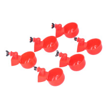 6 Stainless Steel Chicken Water Cups