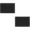 2Pcs Lightweight Black Calligraphy Felt Mat Practical Drawing Desk Pad 7