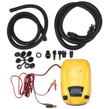 Pompa Ad Aria Elettrica Ad Alta Pressione da 12 V per Gommone da Pesca GP80D con Display LCD e Modalità Intelligente Portatile
