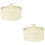 2Pièces Bols Soupe Céramique , Design Élégant, Facile À 6