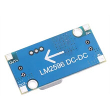 LM2596S-ADJ 3-40 V - Módulo de Fonte de Alimentação Regulador de Tensão Redutor Ajustável PLACA Conversor Buck 3A LM2596s
