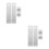 4Sets Türriegel Für Und Robust 4