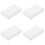 4Pièces Pads Feutrage DIY Éponge Blanche Densité Supérieure Durable 6
