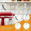 Stand Mixer Mixing Paddle for  Hook Kitchen Accessories Storage Hook Strong Stickiness 2
