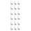 18Pcs Child Adaptive Spoon Replacement Heads Stainless Steel 8