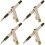 4Pcs Portable Iron Fountain Pen for Calligraphy Students Gift 6