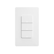 Matter WiFi  Light  3-Gang US Push Button Wall  APP Voice Control Work with Alexa  Home