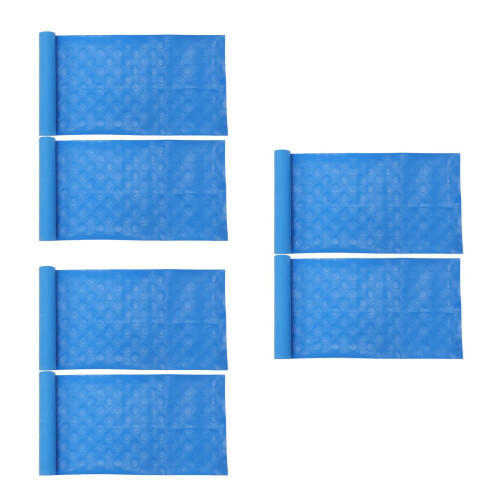 6Pièces Antidérapant Pour Escalier Piscine Bleu PVC 2
