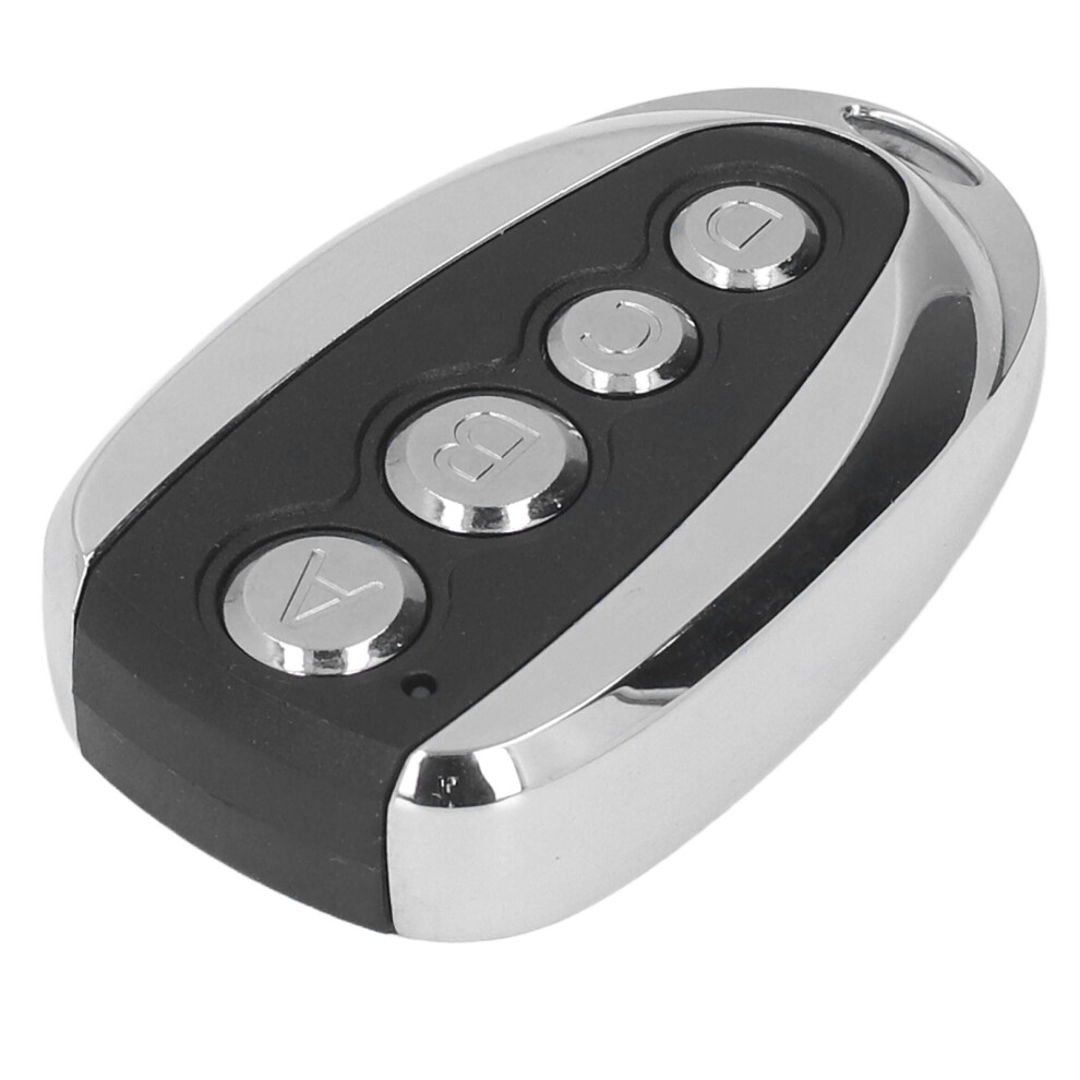433Mhz Garage Door Remote 4-Button Anti-Theft Keychain, 100M Range 8421390420049