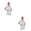 2Pièces Courtes Tenue Cosplay Médecin Infirmier 6
