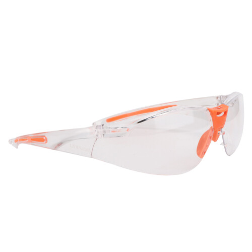 Multi-Purpose Protective Eyewear With Flexible Temples, Polycarbonate Lenses Wrap Around Frames Scratch Resistant UV Blocking Wind And Debris 1