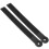 6Pcs Lightweight Black ABS Professional Replaceable Skate Buckles 3