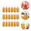 50Stk -Glasflaschen Mit Tropfer, Uv-Schutz, Orange, Für 8