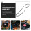 2Pcs Lightweight Black Rubber Recorder Belts for Cassette Deck Repair 9