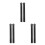 6Pcs Lightweight Black ABS Professional Replaceable Skate Buckles 5