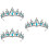 3Stk Blaue Tiara Krone Hochzeit Accessoire Elegant 8