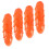 20Pièces Hot Dog Factices PVC Orange Décorations Pour Table 3