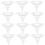 40Pièces Coussinets PVC Mesh Cone Pour Plantes Drainage 3
