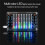 LED Music Spectrum DIY Kit Electronics Music Voice Control Multicolor Spectrum Soldering Project DIY Kit Without Shell 9