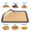 Nonstick Silicone Baking Mats Baking Accessory Heat and Easy to Clean Silicone Texture for Kitchen Oven Use 4