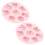 2Pcs Animal Silicone Cake Mould Set 1